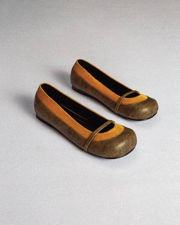 LINE FLATS ANTIQUE CAMEL - Image 2