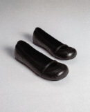 LINE FLATS CROCO BLACK