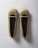 LINE FLATS CROCO IVORY
