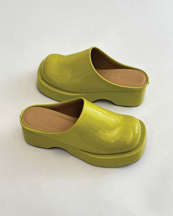 ZIGGY CLOGS LIME GREEN - Image 2