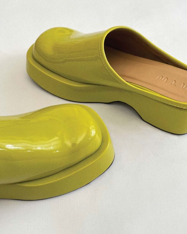 ZIGGY CLOGS LIME GREEN - Image 3